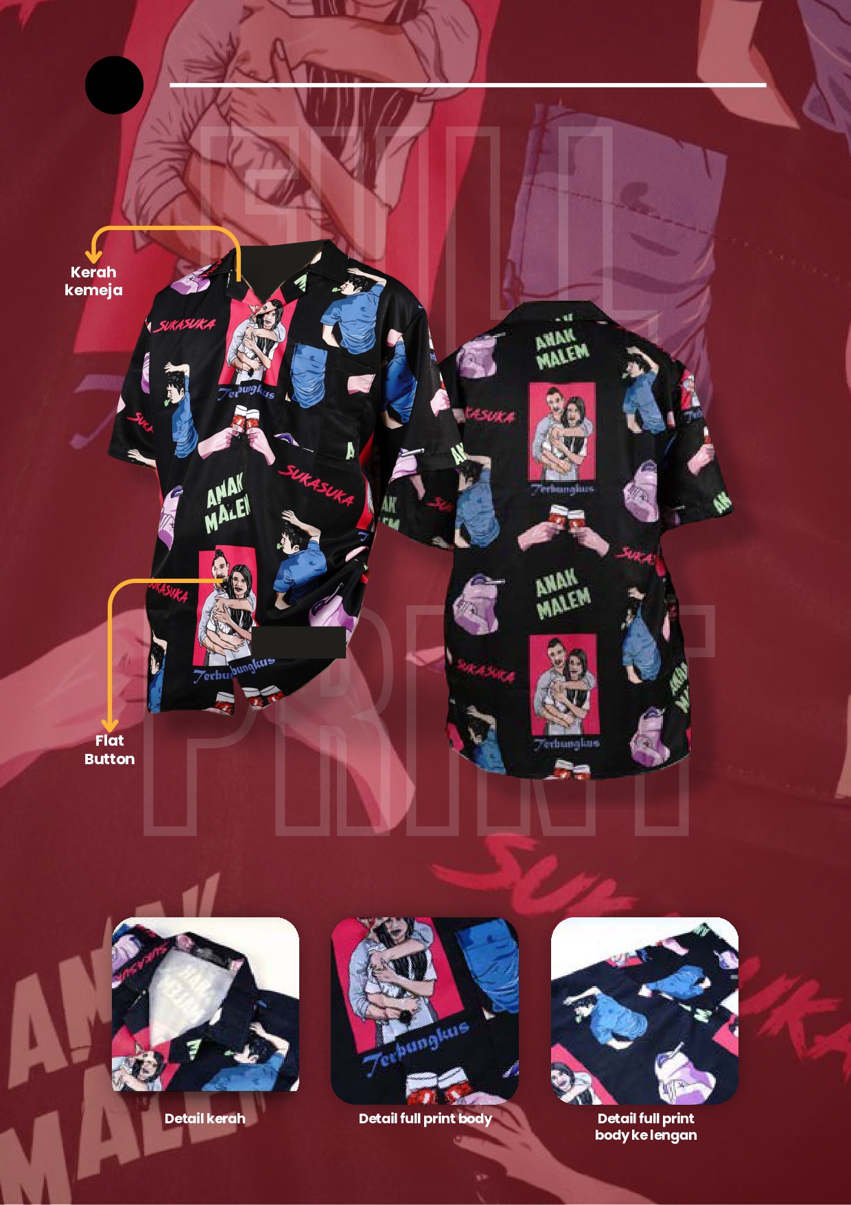 Kemeja Custom